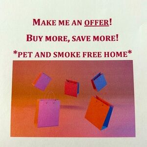 Please make me an offer I can’t resist!